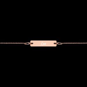 "Leo" Chain Bracelet | Rose Gold & White Rhodium